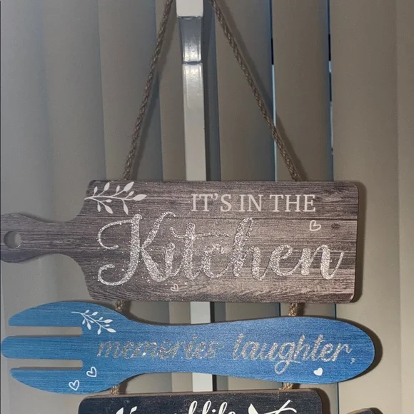Rustic Kitchen Wall Decor Sign - Picture 2 of 3
